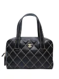 CHANEL Pre-Owned 2004-2005 Wilde Stitch handbag - Black