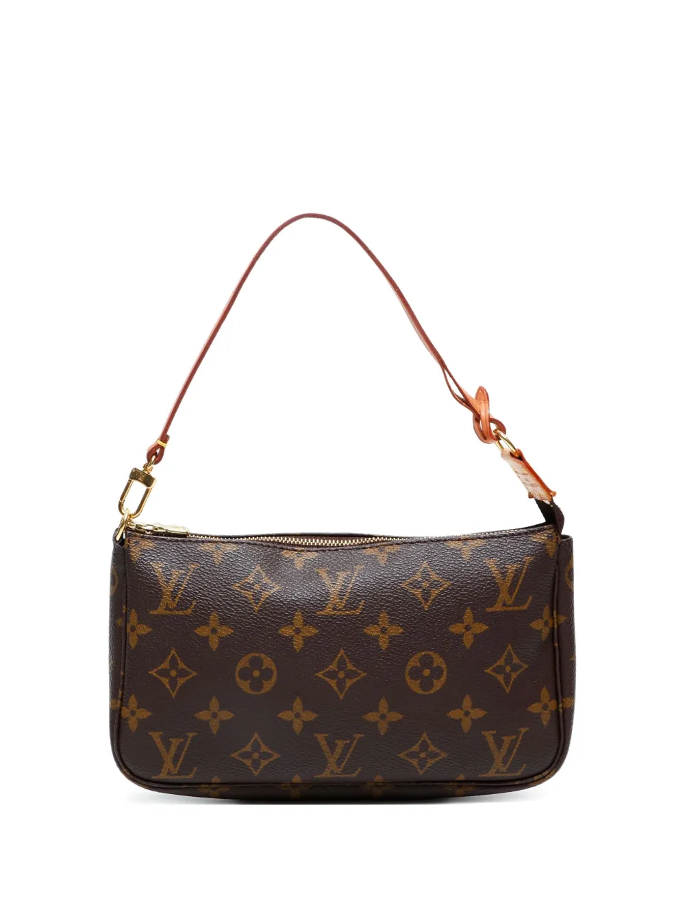 Louis Vuitton Pre-Owned 2000s モノグラム ポシェット アクセソワール ハンドバッグ - ブラウン Louis Vuitton Pre-Owned 2000s モノグラム ポシェット アクセソワール ハンドバッグ - ブラウン