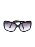 CHANEL Pre-Owned 2000s Ribbon sunglasses - Black