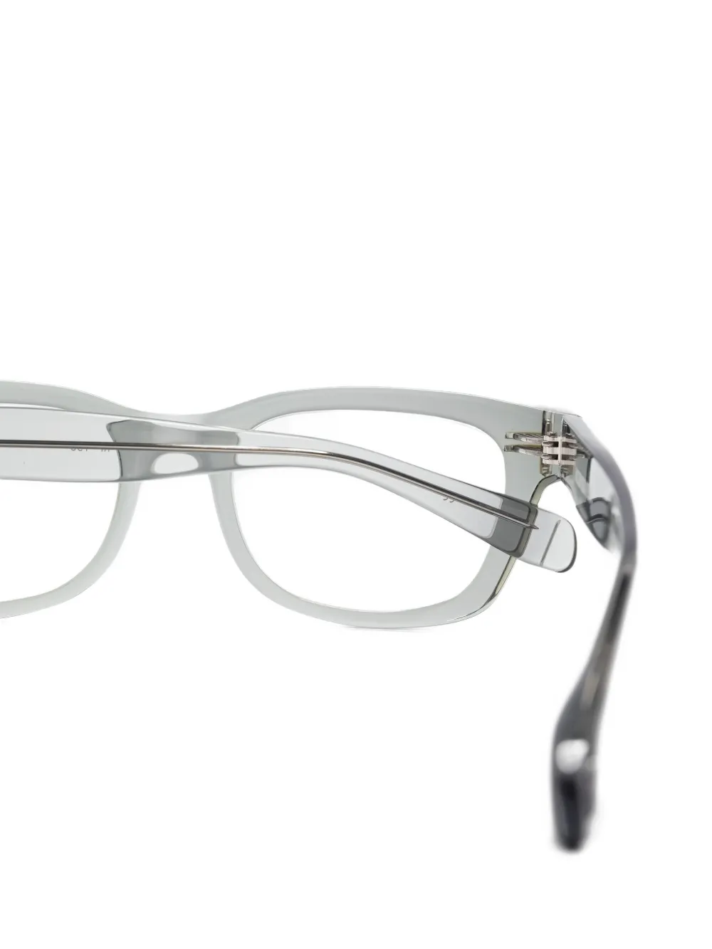  Factory900 Rectangle-frame Glasses - Grey 