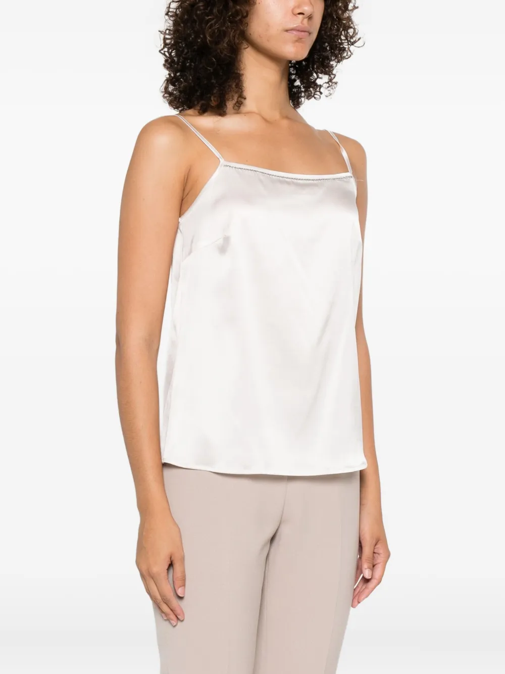 Peserico Strerch-zijden top Roze
