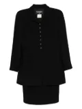 CHANEL Pre-Owned 1996 setup suit jacket skirt - Black