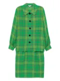 Saint Laurent Pre-Owned 1990-2000s setup suit jacket skirt - Green