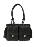 CHANEL Pre-Owned 2003 Cambon Reporter handbag - Black