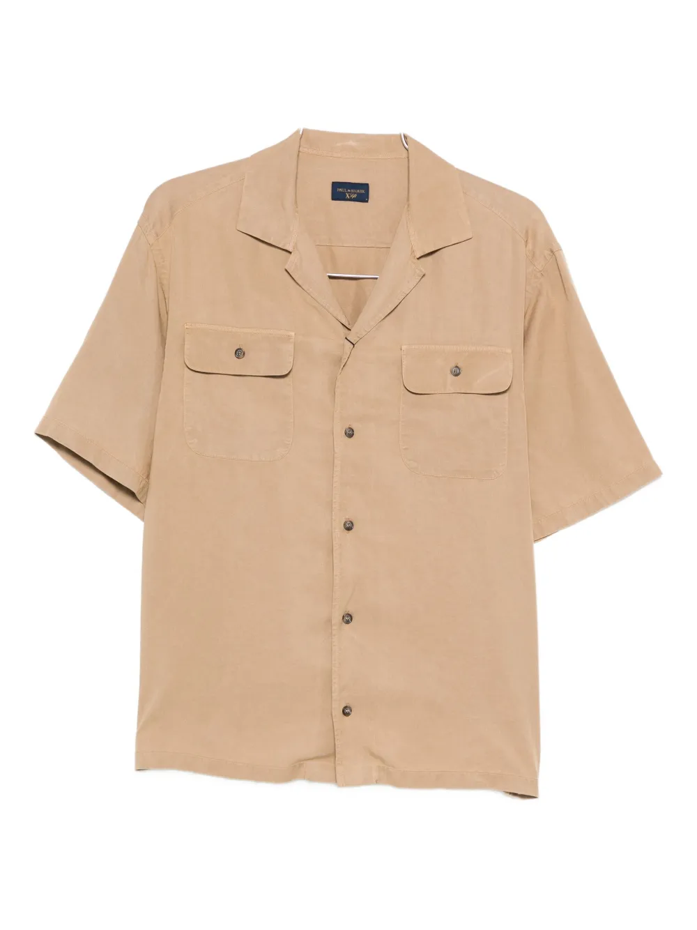 Paul & Shark double-pocket short-sleeve shirt Bruin
