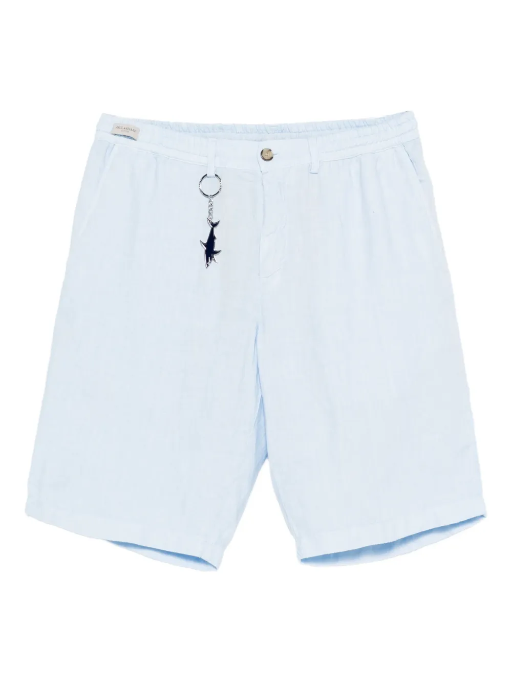 Paul & Shark Linnen shorts Blauw