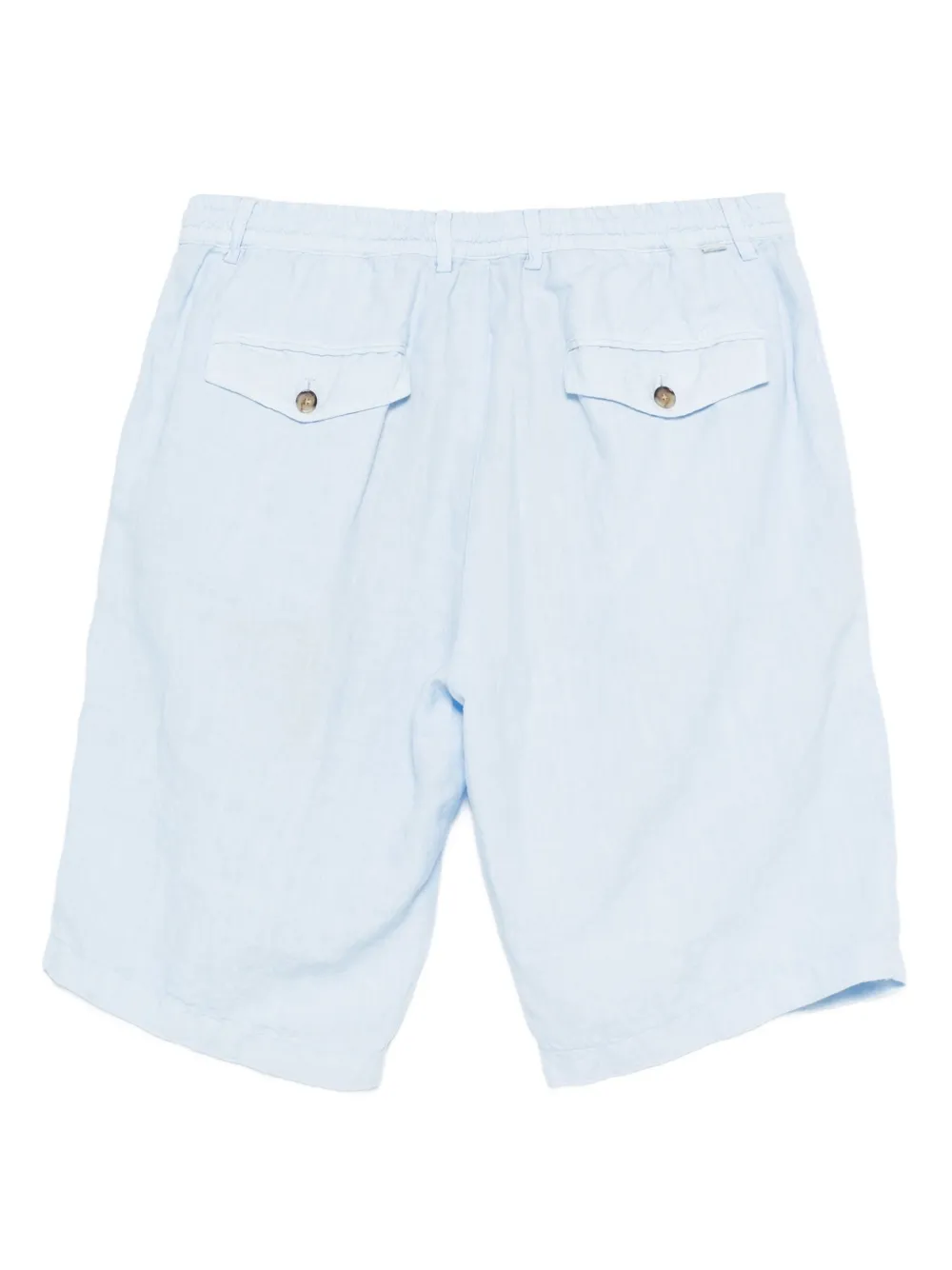 Paul & Shark Linnen shorts - Blauw