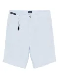 Paul & Shark linen keychain shorts - Blue