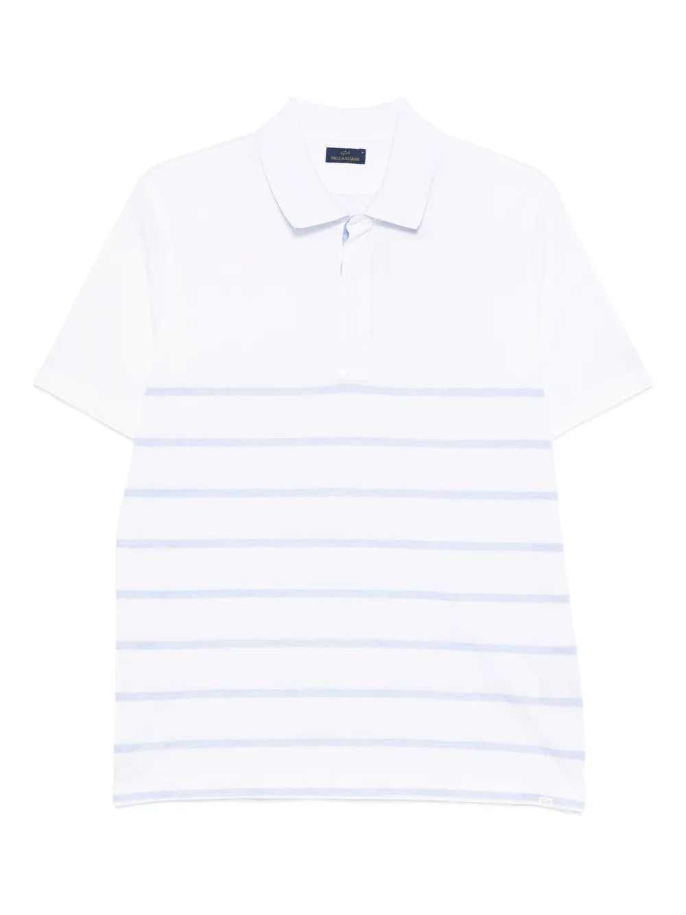 Paul & Shark Gestreept poloshirt Wit