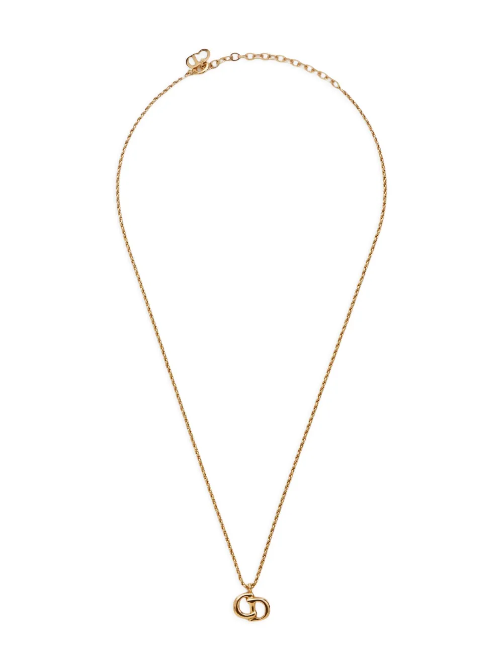 1980-1990s CD logo necklace