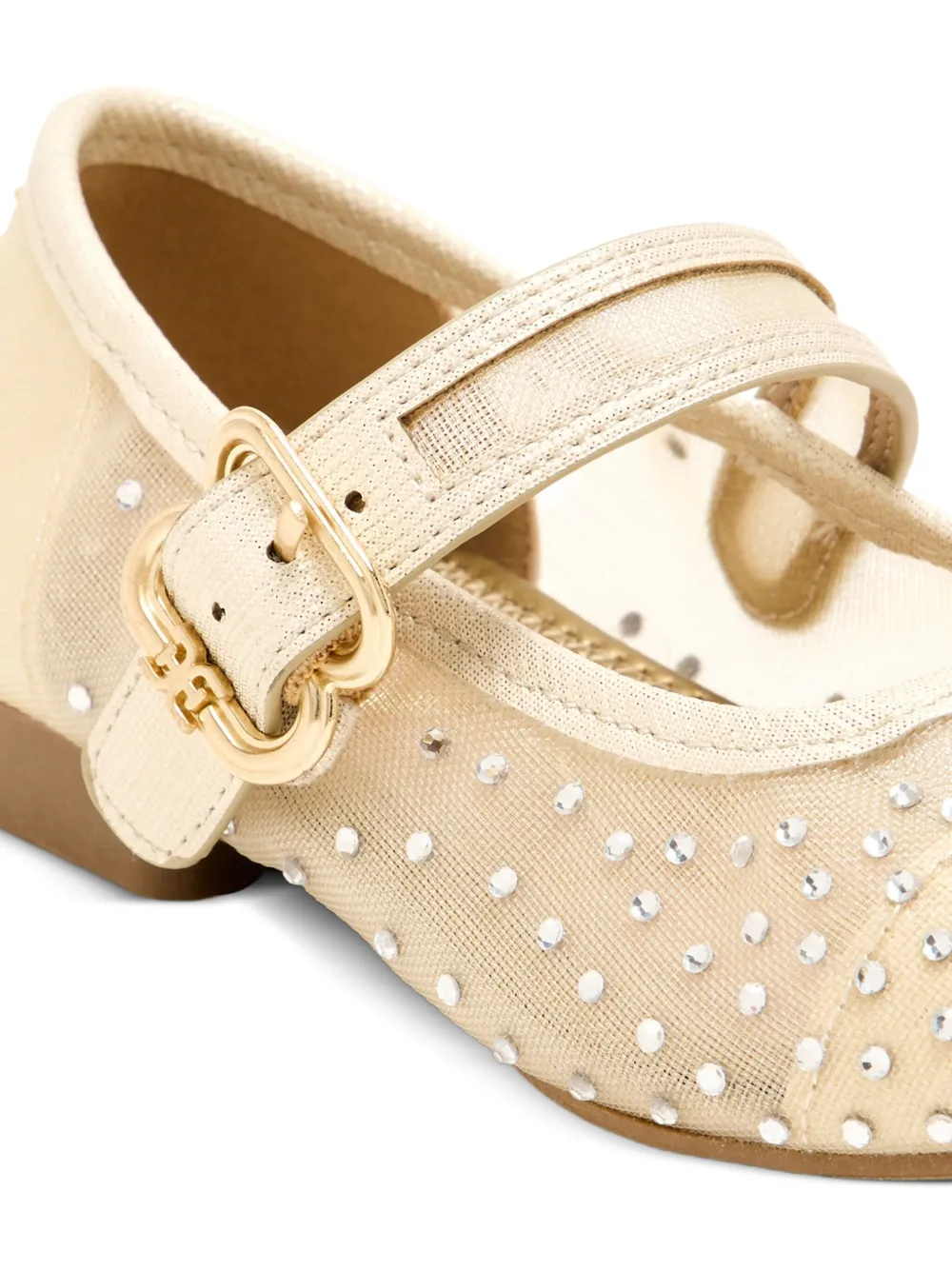 Sam Edelman crystal-embellished ballet flats Yellow