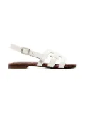 Sam Edelman Bella slingback cut-out sandals - White