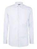 Zegna checked cotton shirt - Blue