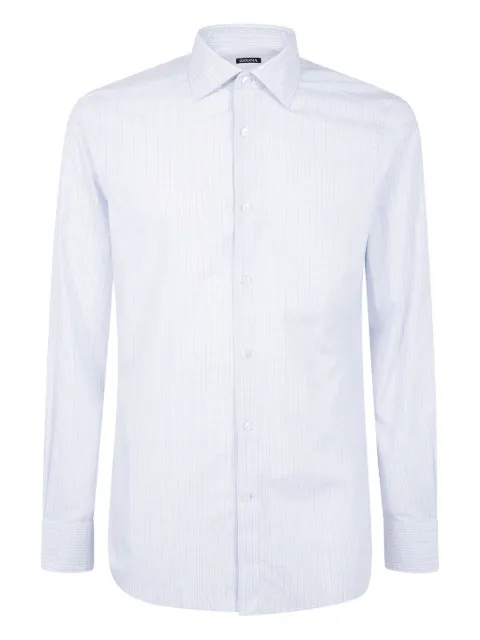 Zegna checked cotton shirt