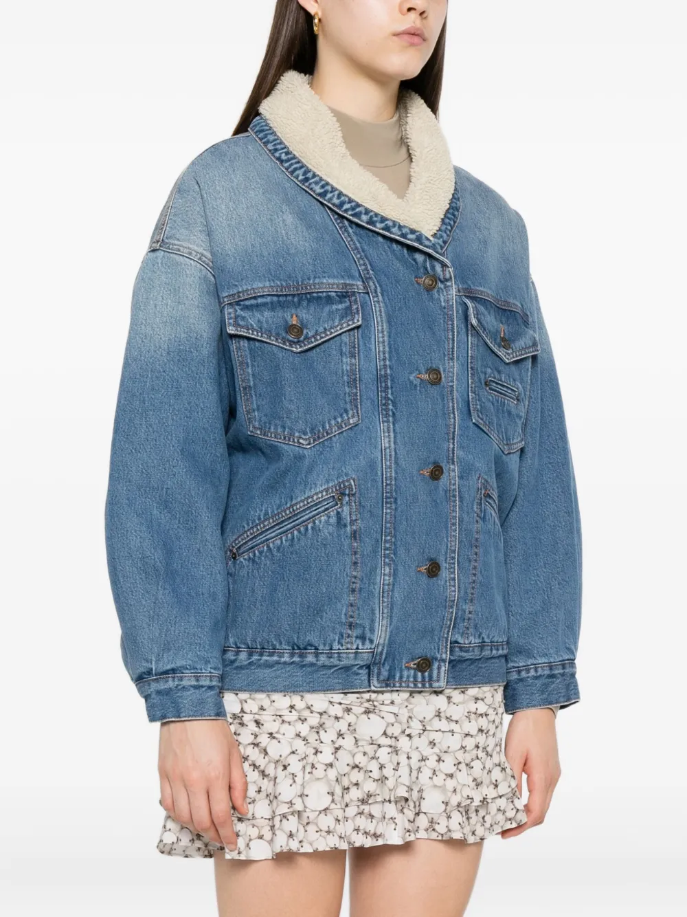 ISABEL MARANT Pimia denim jacket Blauw