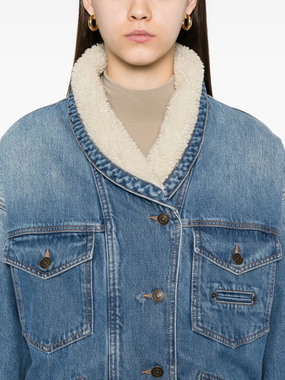 ISABEL MARANT Pimia denim jacket Blauw