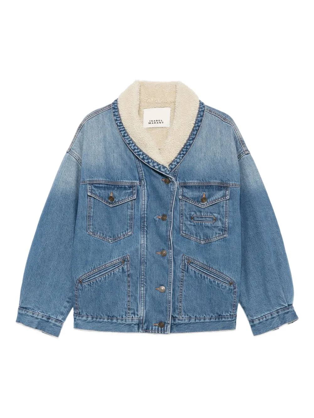 ISABEL MARANT Pimia denim jacket Blauw