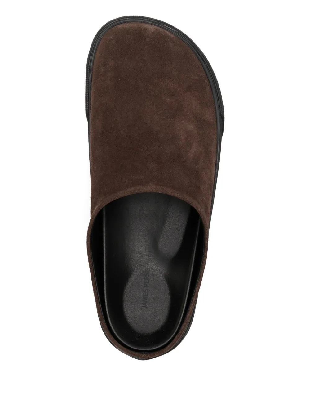 James Perse suede mules Brown