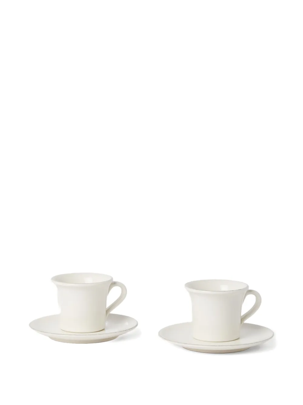 Brunello Cucinelli Ceramic Cup Set In White