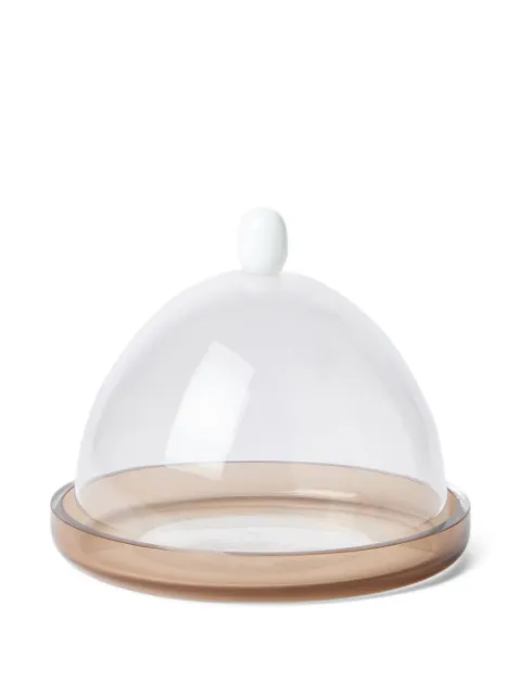 Brunello Cucinelli Murano glass dome plate set (15 cm)
