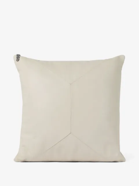 Brunello Cucinelli leather cushion (40cm x 40cm)