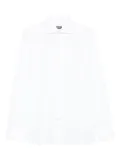 Zegna long-sleeve buttoned shirt - White