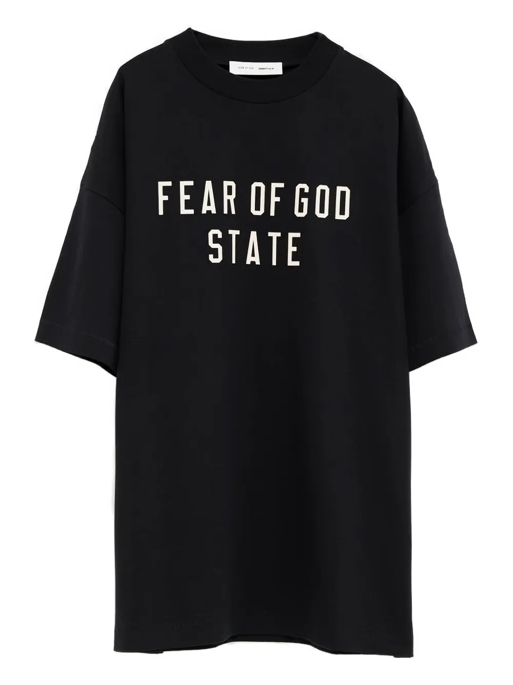 FEAR OF GOD ESSENTIALS graphic-print cotton T-shirt - ブラック FEAR OF GOD ESSENTIALS graphic-print cotton T-shirt - ブラック