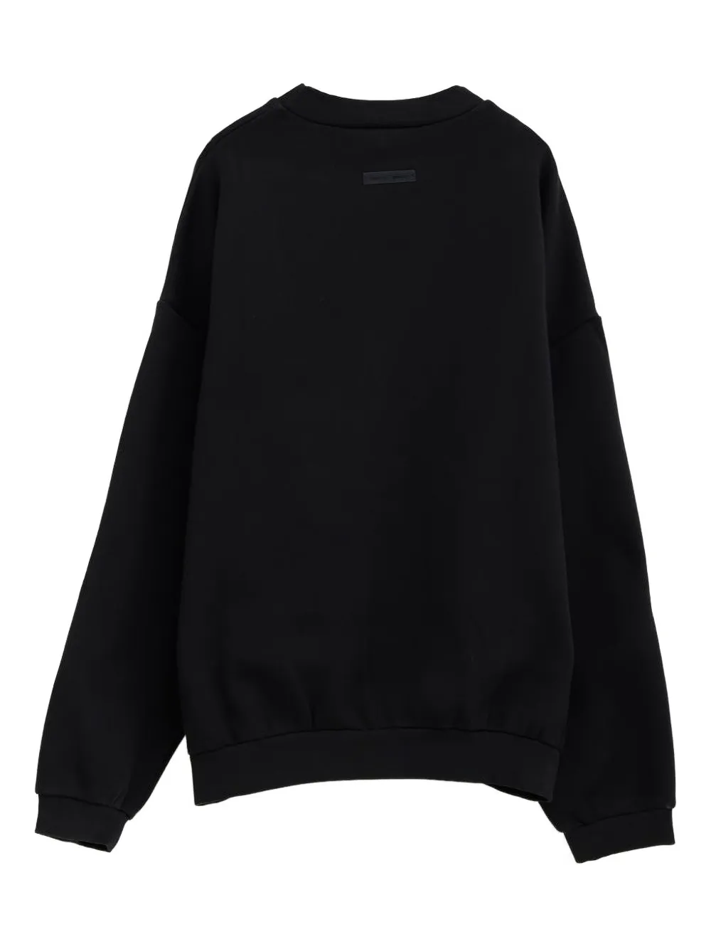 FEAR OF GOD ESSENTIALS logo-patch sweatshirt - Zwart