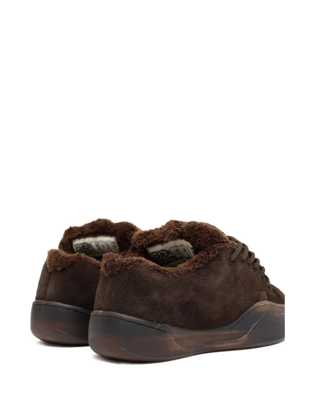 Erl Suede Sneakers In Brown