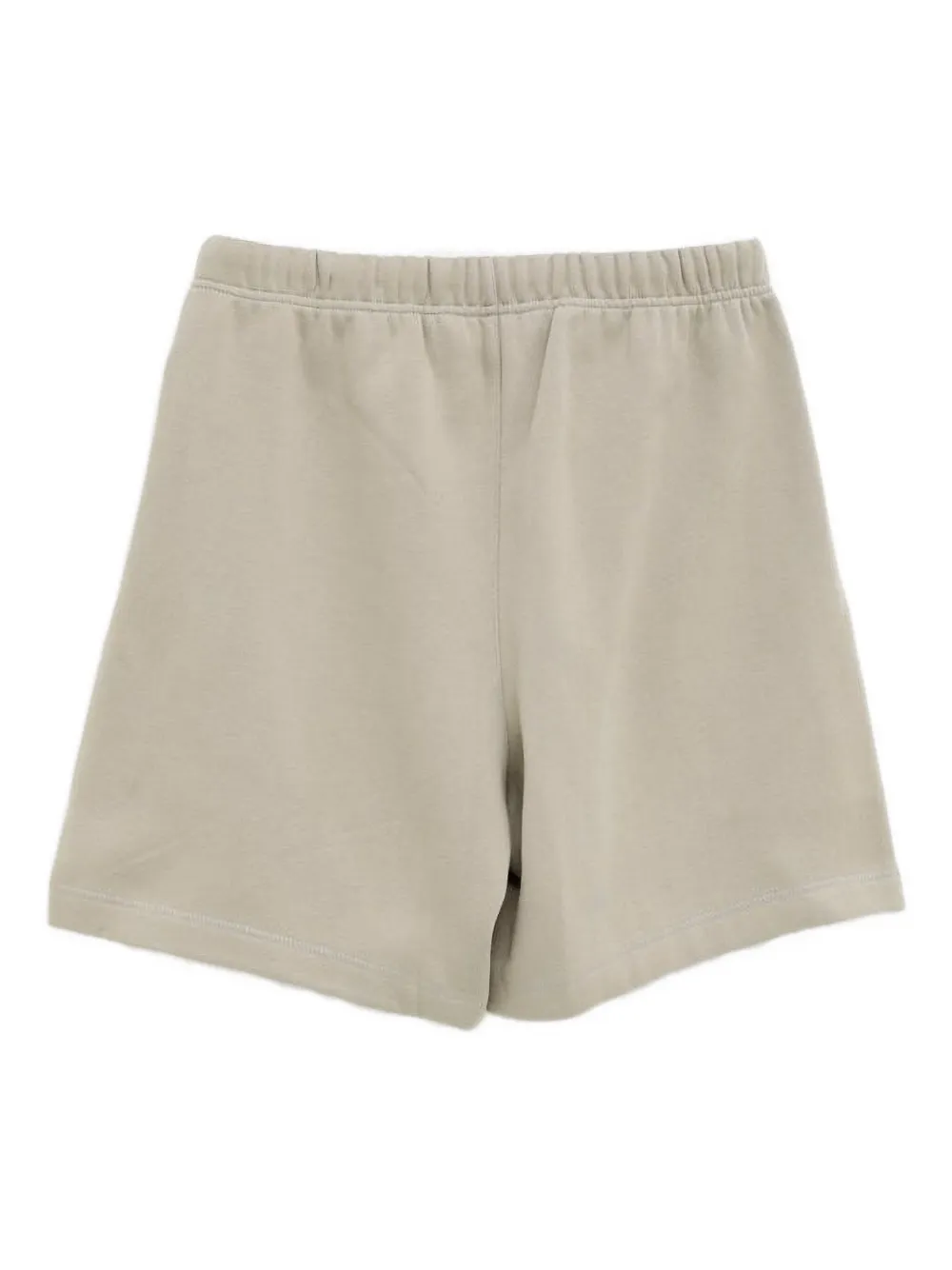 FEAR OF GOD ESSENTIALS logo-embroidered elasticated-waist shorts Beige