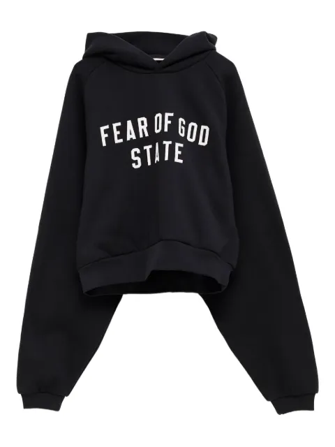 FEAR OF GOD ESSENTIALS embroidered-logo hoodie