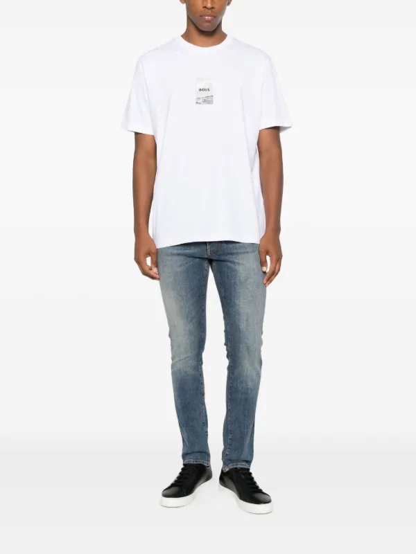 BOSS グラフィック Tシャツ | ホワイト | FARFETCH JP