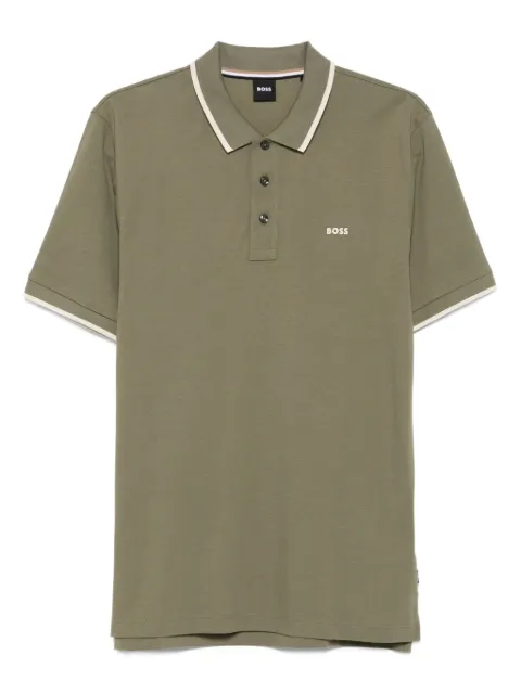 BOSS cotton polo shirt