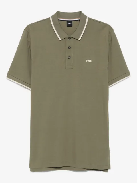 BOSS cotton polo shirt