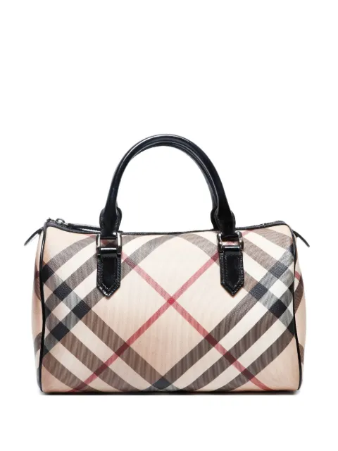 Burberry Pre-Owned 2000-2015 Nova Check Boston bag