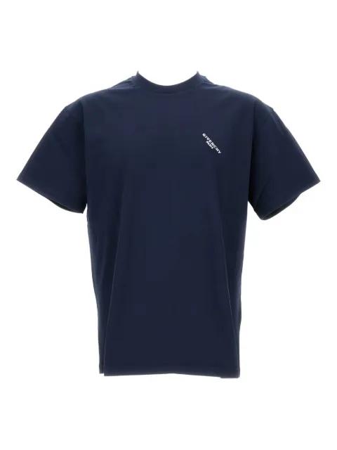 Givenchy logo-embroidered cotton T-shirt