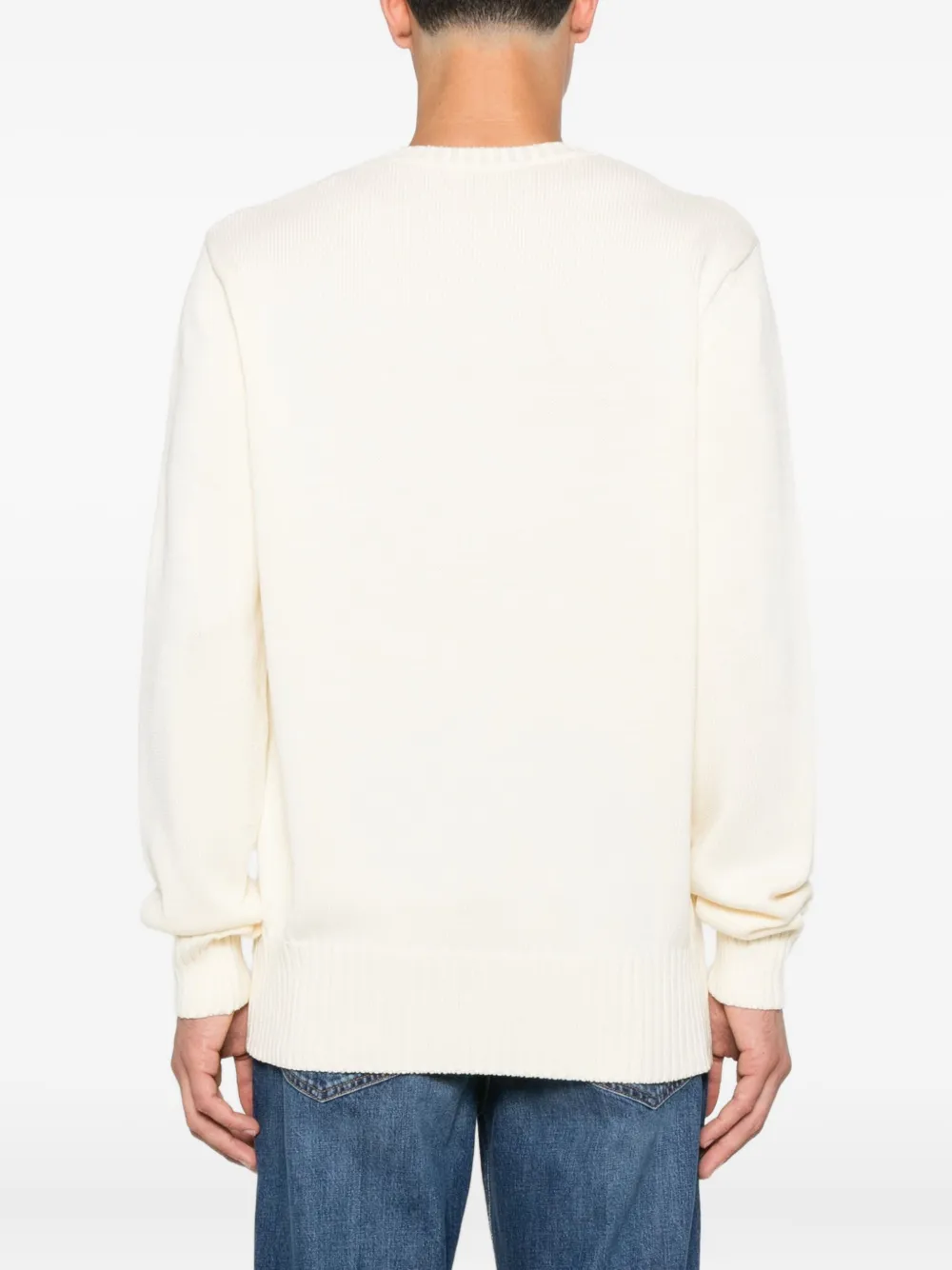 Givenchy Trui met geborduurd logo Beige