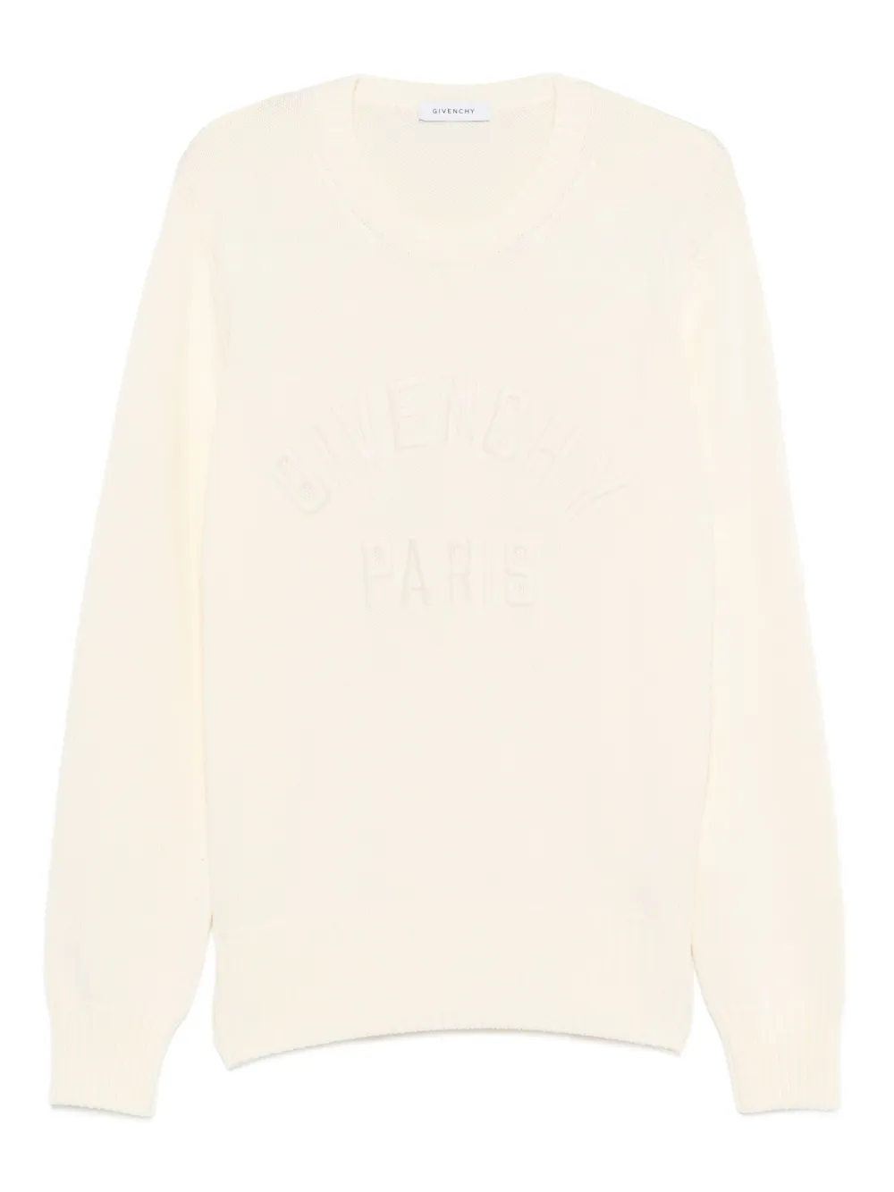 Givenchy Trui met geborduurd logo Beige
