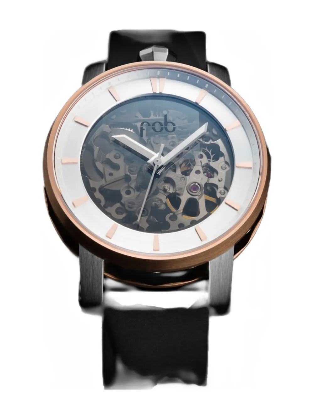Fob Paris Skeleton 36 mm - Zilver