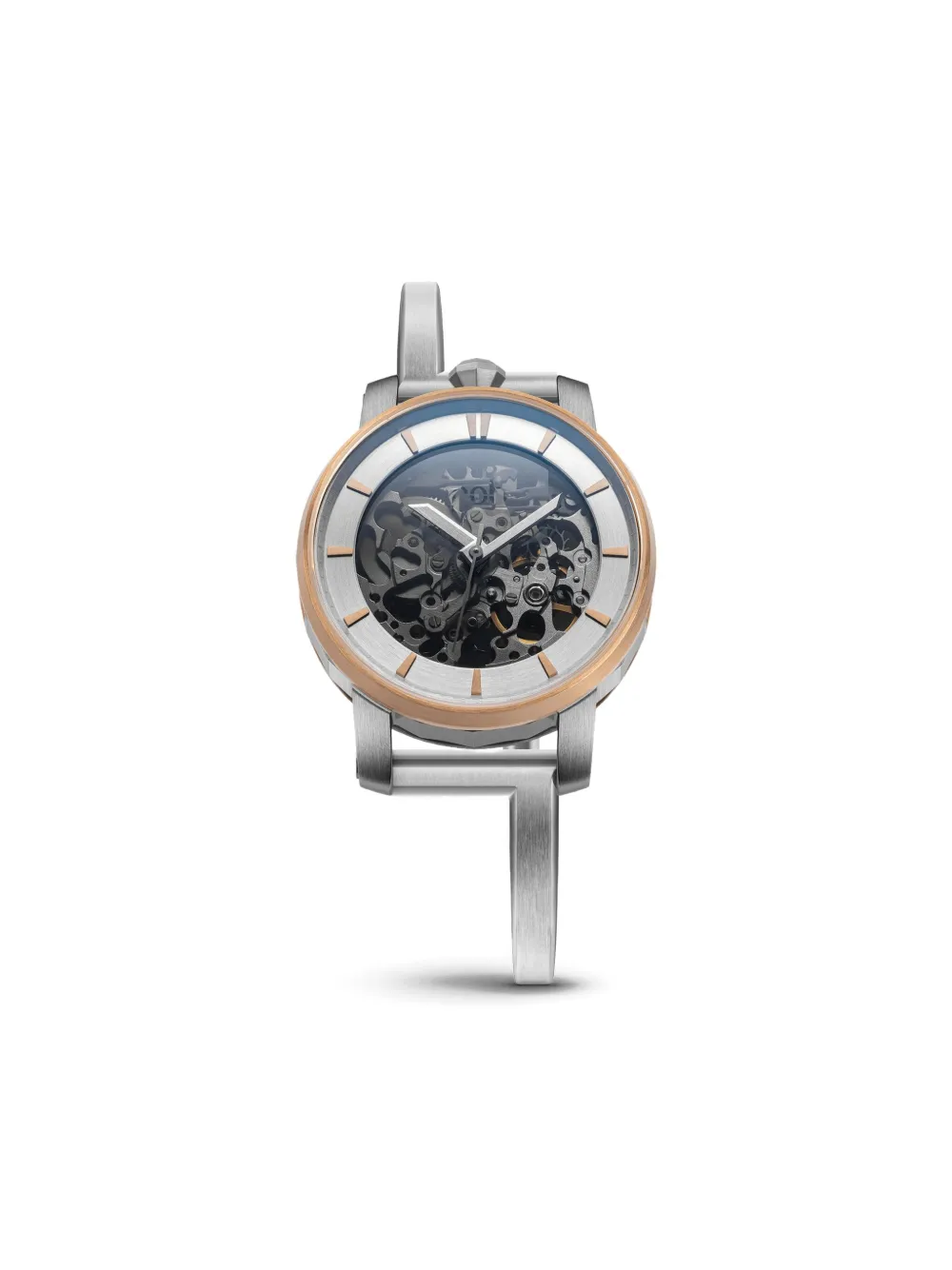 Fob Paris Skeleton 36mm - シルバートーン Fob Paris Skeleton 36mm - シルバートーン