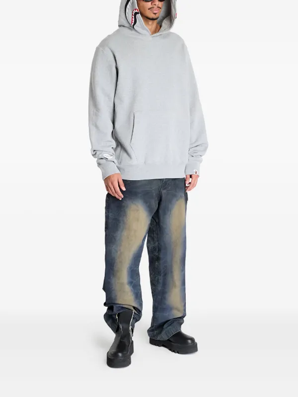 A BATHING APE® Shark パーカー | グレー | FARFETCH JP
