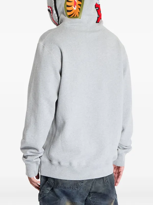 A BATHING APE® Shark パーカー | グレー | FARFETCH JP