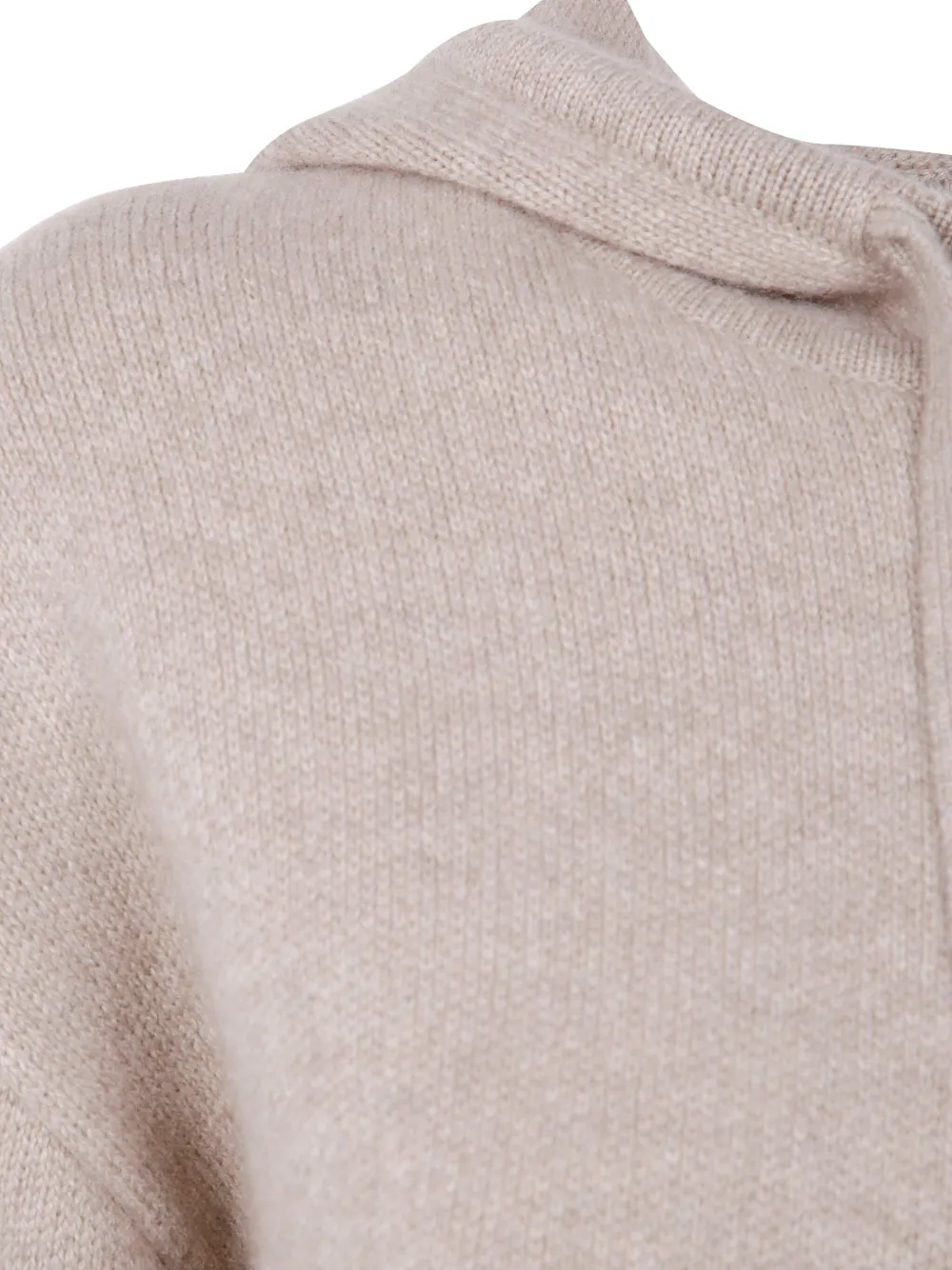 Guest In Residence hooded cashmere jumper Beige