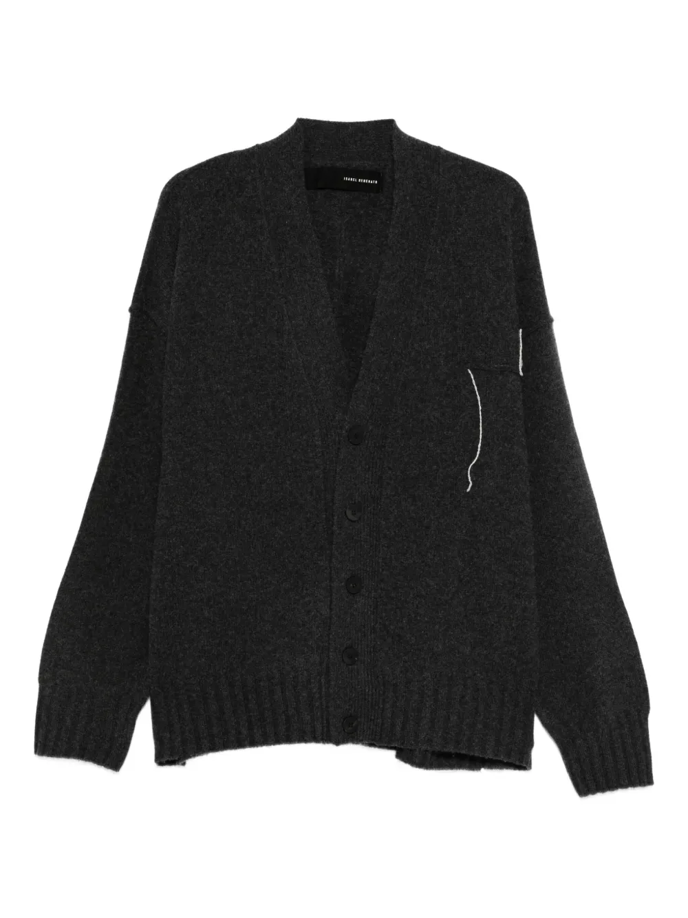 Isabel Benenato Wollen vest Grijs