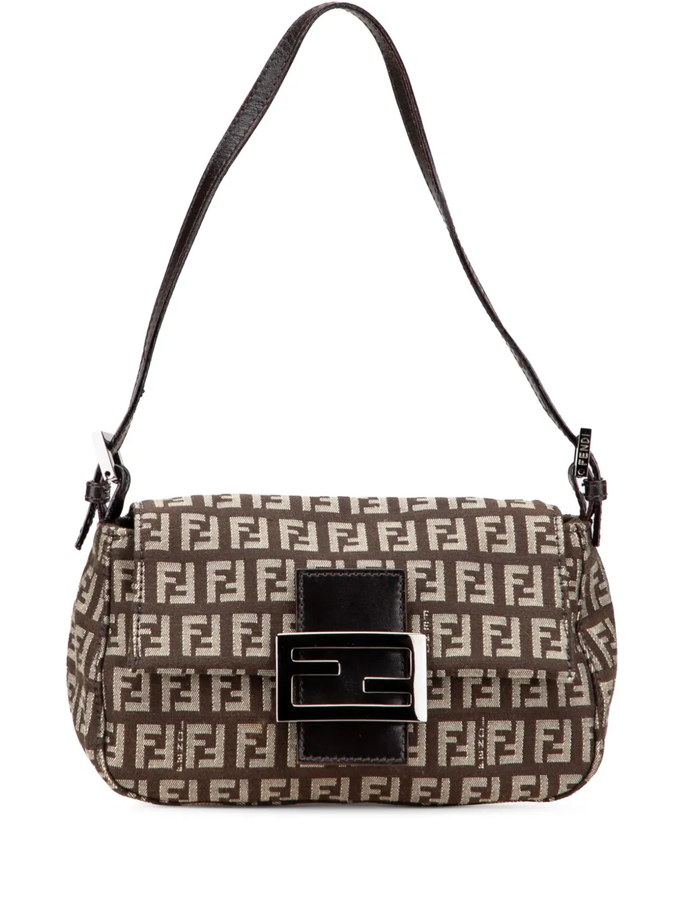 Fendi Pre-Owned 2000-2010 Mini Zucchino Canvas Mamma Forever shoulder Fendi Pre-Owned 2000-2010 Mini Zucchino Canvas Mamma Forever shoulder