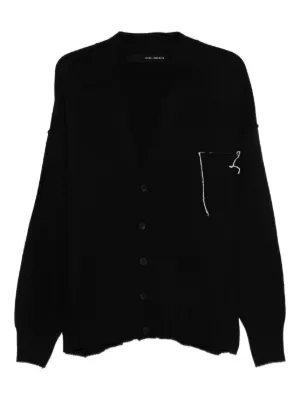 Fred Perry x Raf Simons チェッカー カーディガン | ブルー | FARFETCH JP