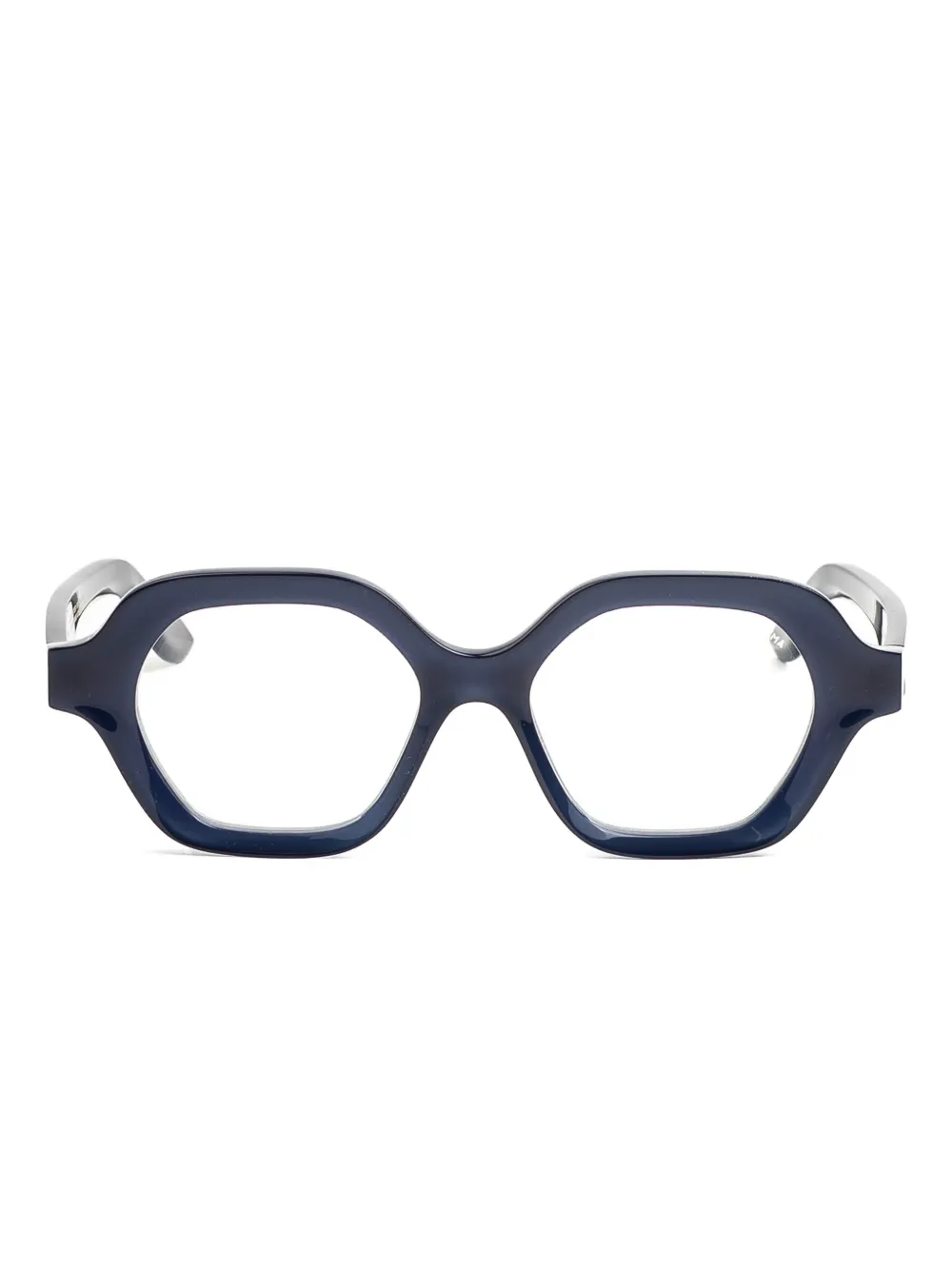 Lapima Alice Geometric-frame Glasses In Blue