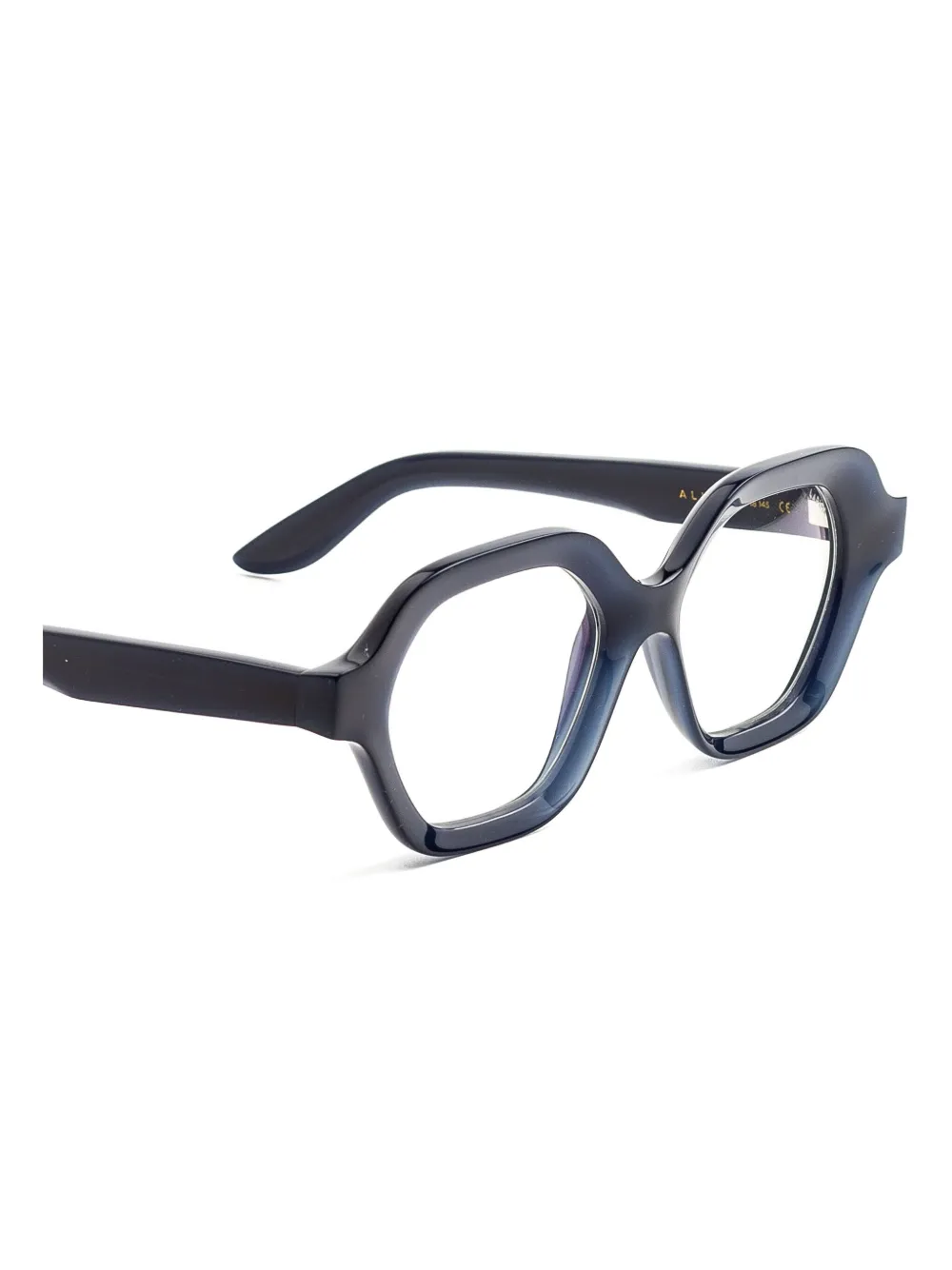 Lapima Alice Geometric-frame Glasses In Blue