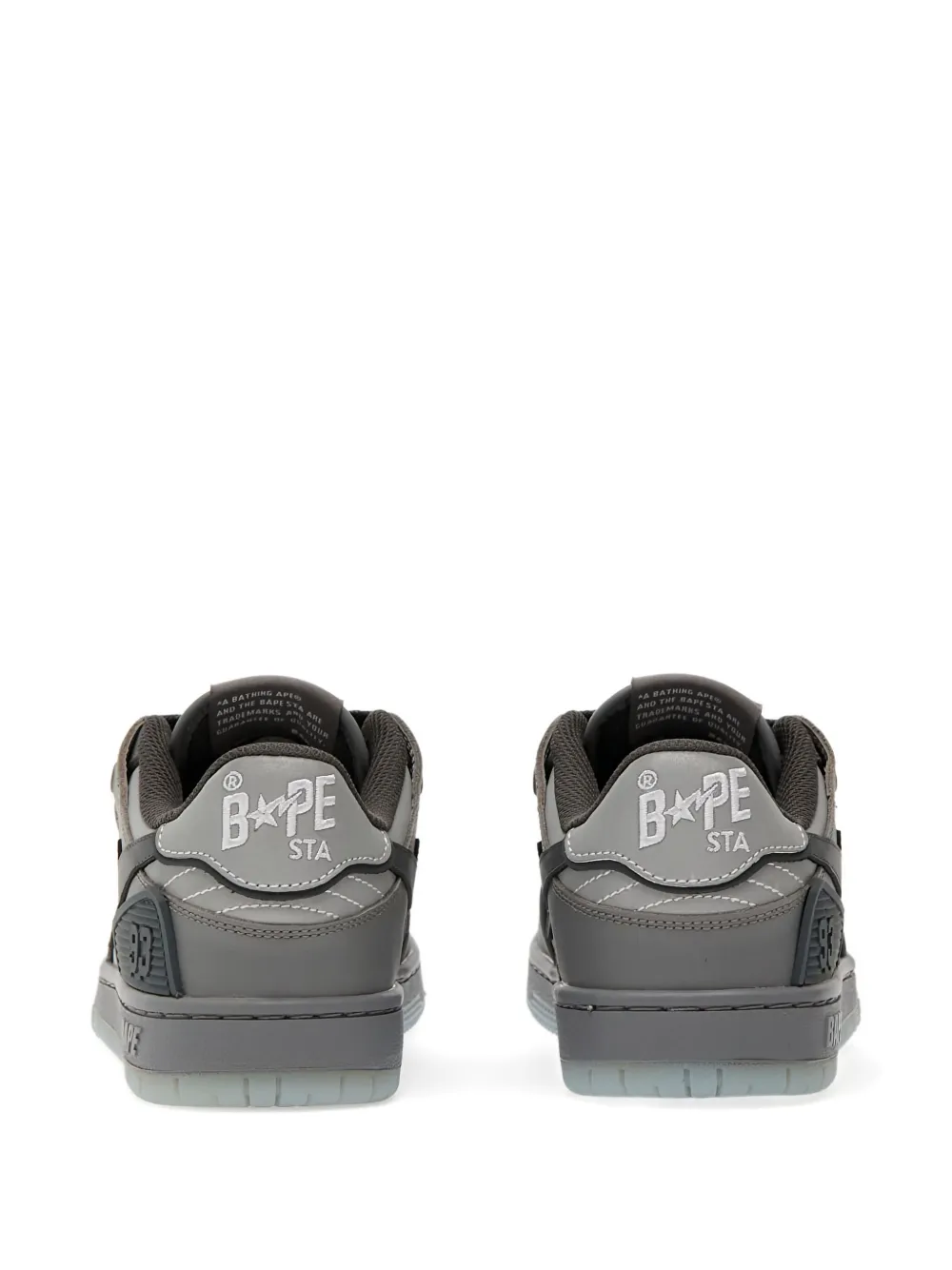 A BATHING APE Bape Sk8 Sta 5 sneakers Grey
