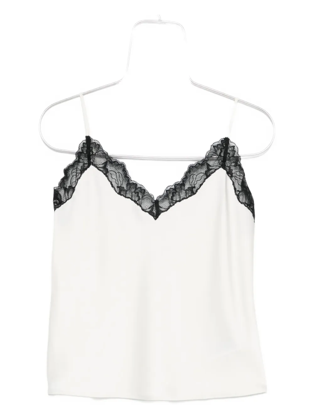 Calvin Klein lace-trimmed camisole top - ニュートラル Calvin Klein lace-trimmed camisole top - ニュートラル